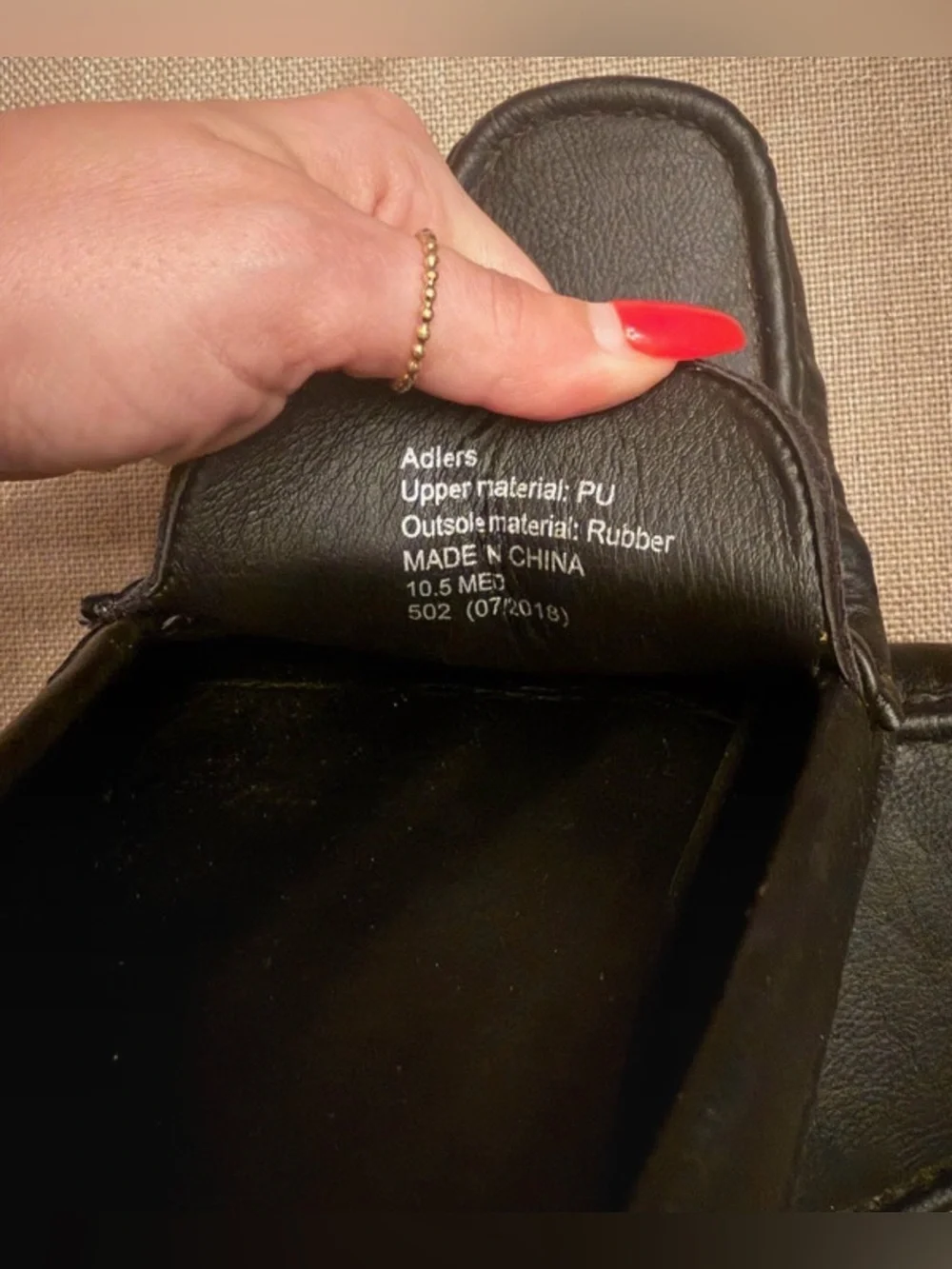 Men’s Guess Black Dress Loafers - 10.5